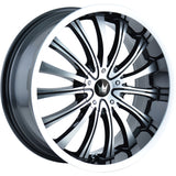 Mazzi Hype Black with Machined  wheel