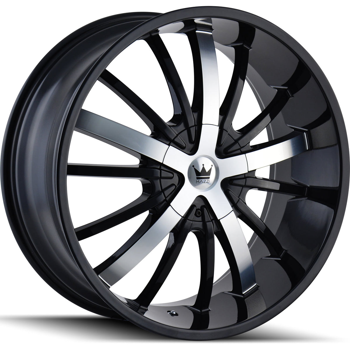 Mazzi Essence Black with Machined  wheel