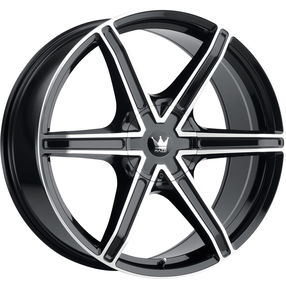 Mazzi Stilts Black with Machined  wheel