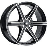 Mazzi Stilts Black with Machined  wheel