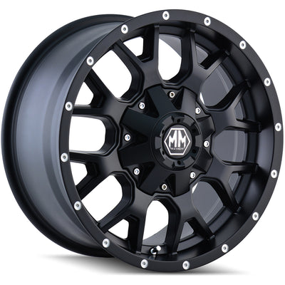 Mayhem Warrior Black with Milled Li wheel