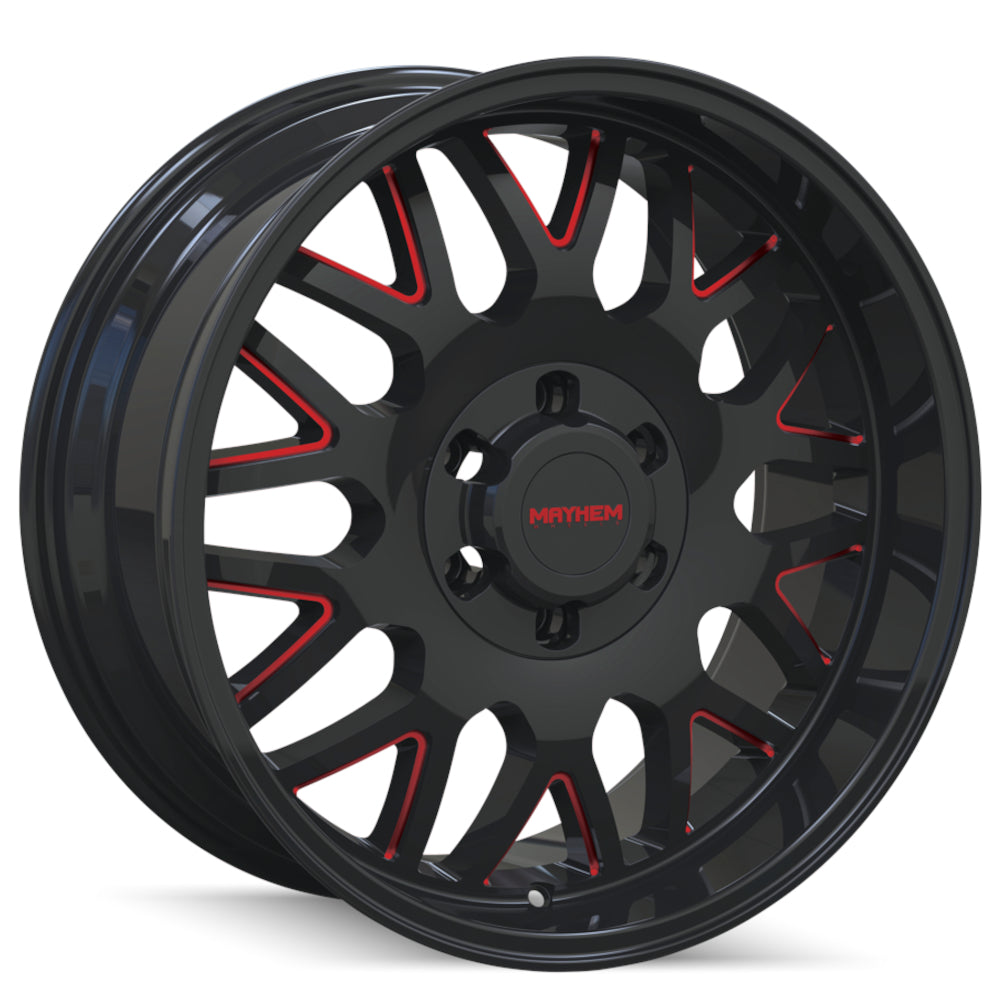 Mayhem TRIPWIRE 8110 Black Milled Prism R wheel