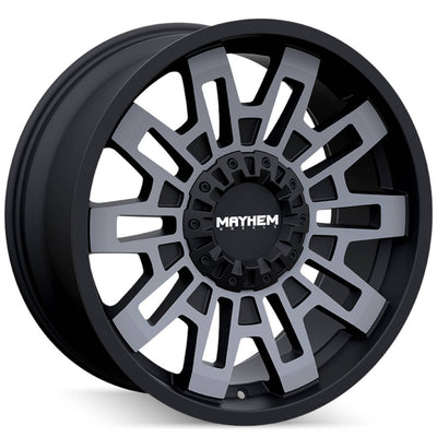Mayhem Cortex Black with Tinted Ma wheel