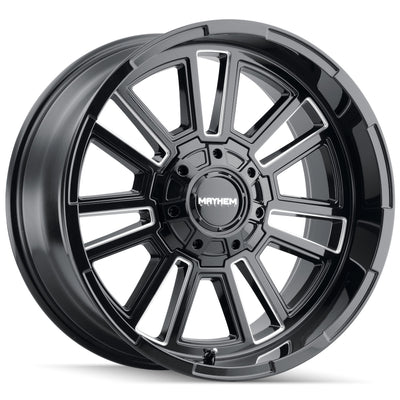 Mayhem APOLLO 8115 Gloss Black Milled wheel