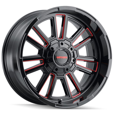 Mayhem APOLLO 8115 Black Milled Prism R wheel