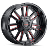Mayhem APOLLO 8115 Black Milled Prism R wheel