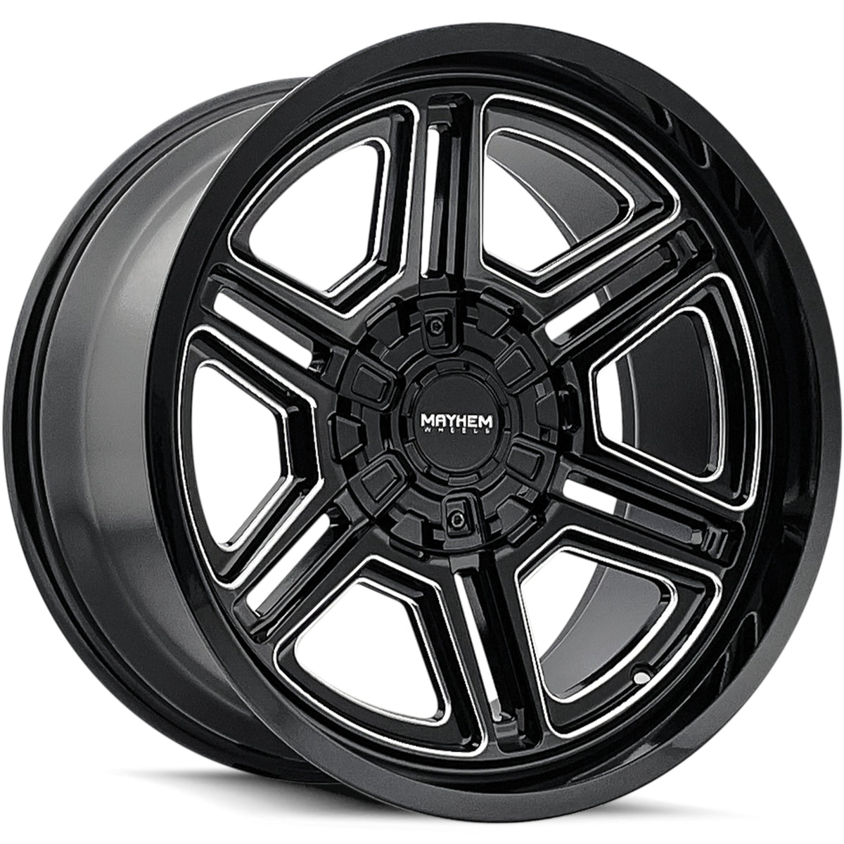 Mayhem HERMOSA 8117 Gloss Black Milled wheel