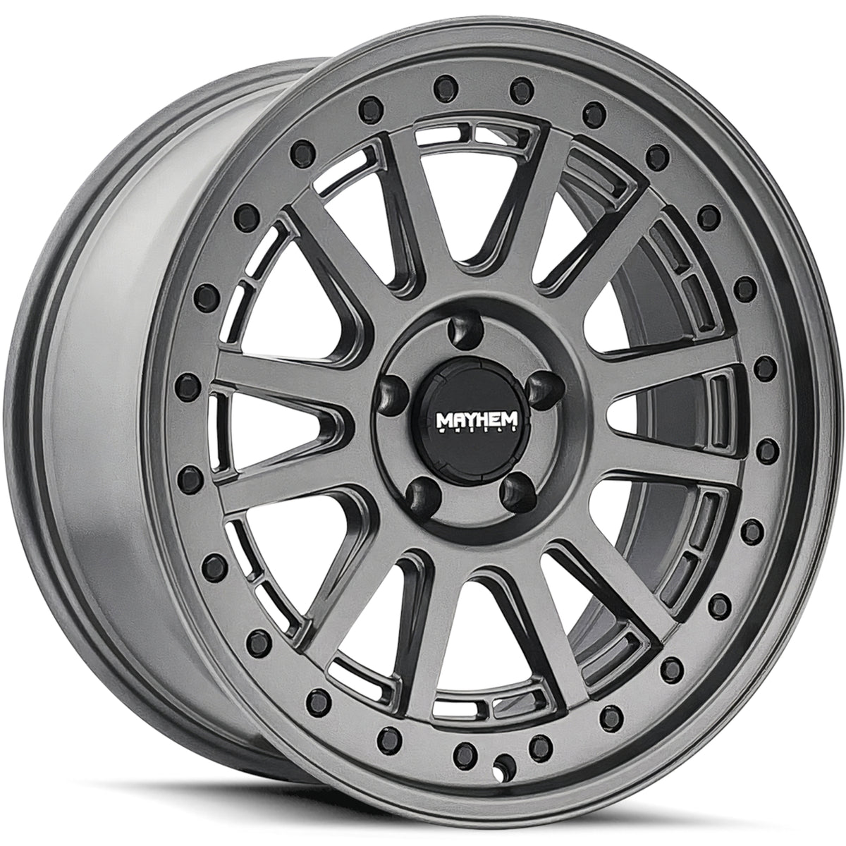 Mayhem Compass Gunmetal with Black  wheel