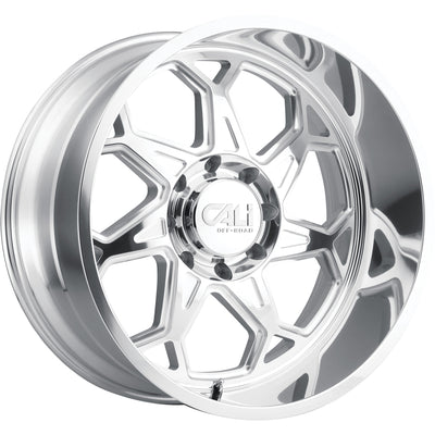 Cali Off-Road Sevenfold Polished wheel