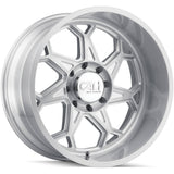 Cali Off-Road SEVENFOLD 9111 Brushed Milled wheel