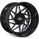 Cali Off-Road GEMINI 9112 Gloss Black Milled wheel