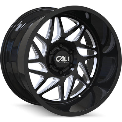 Cali Off-Road Gemini Black with Milled Sp wheel
