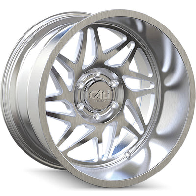 Cali Off-Road GEMINI 9112 Brushed Milled wheel
