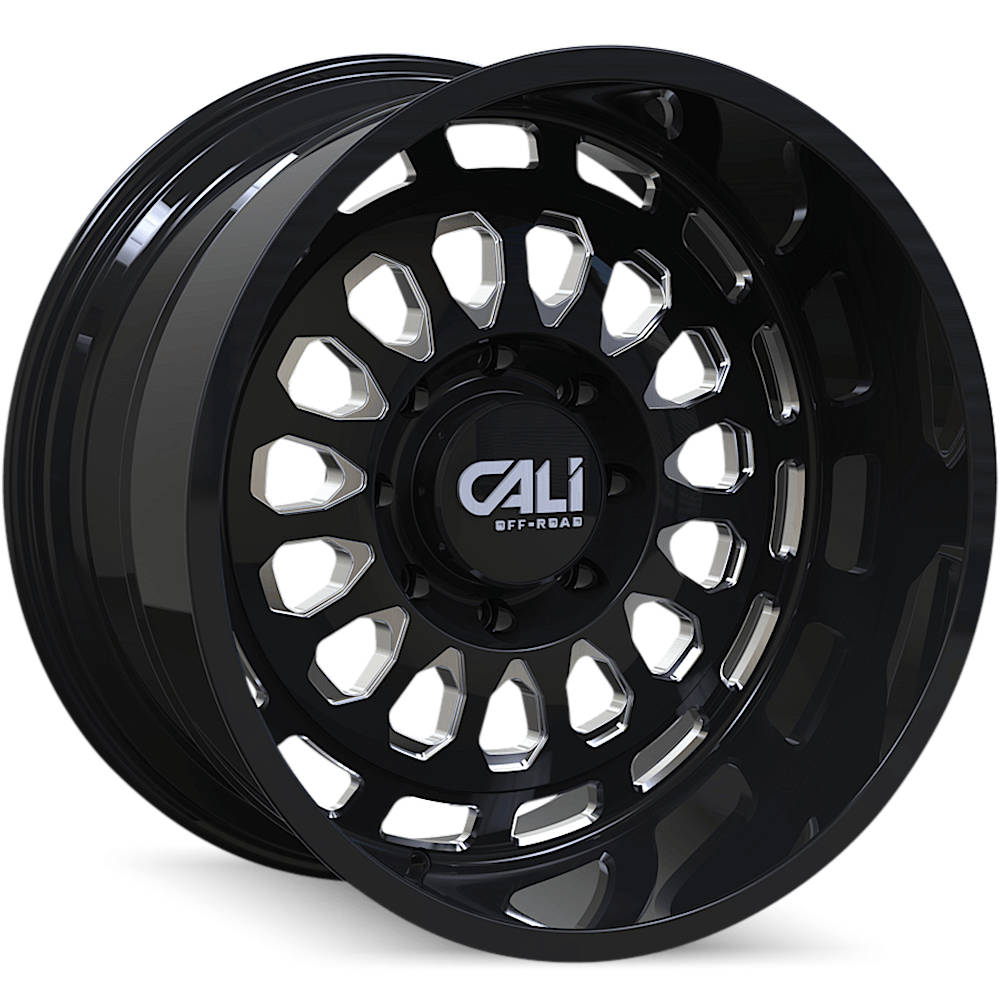 Cali Off-Road Paradox Black with Milled Sp wheel