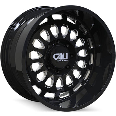 Cali Off-Road Paradox Black with Milled Sp wheel