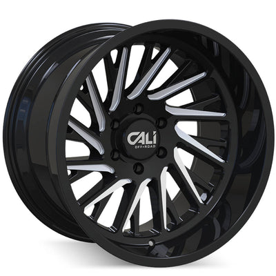 Cali Off-Road PURGE 9114 Gloss Black Milled wheel