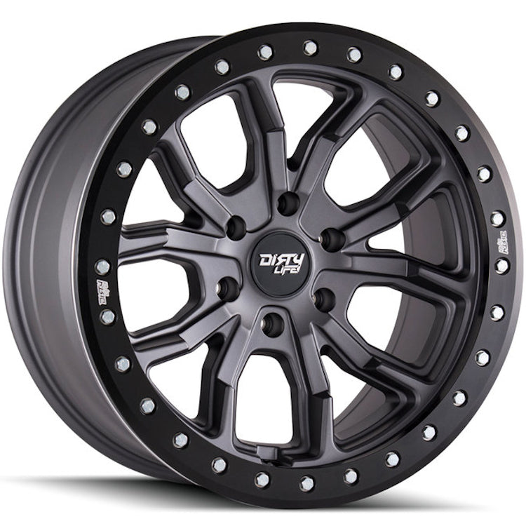 Dirty Life DT-1 9303 Satin Gunmetal wheel