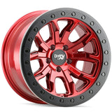 Dirty Life DT-1 9303 Crimson Candy Red wheel