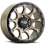 Dirty Life Drifter Gold with a Matte Bl wheel