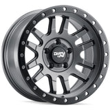 Dirty Life Canyon Pro Graphite with a Blac wheel