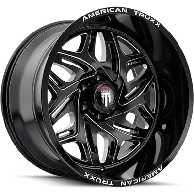 American Truxx EUPHORIA AT1914 Gloss Black Milled wheel