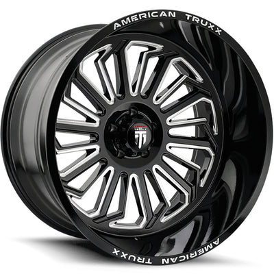 American Truxx Butcher Black with Milled Sp wheel