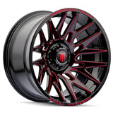 American Truxx EVOLUTION AT1919 Black Prizm Red wheel