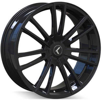 Kraze SPECTRA KR183 Gloss Black wheel