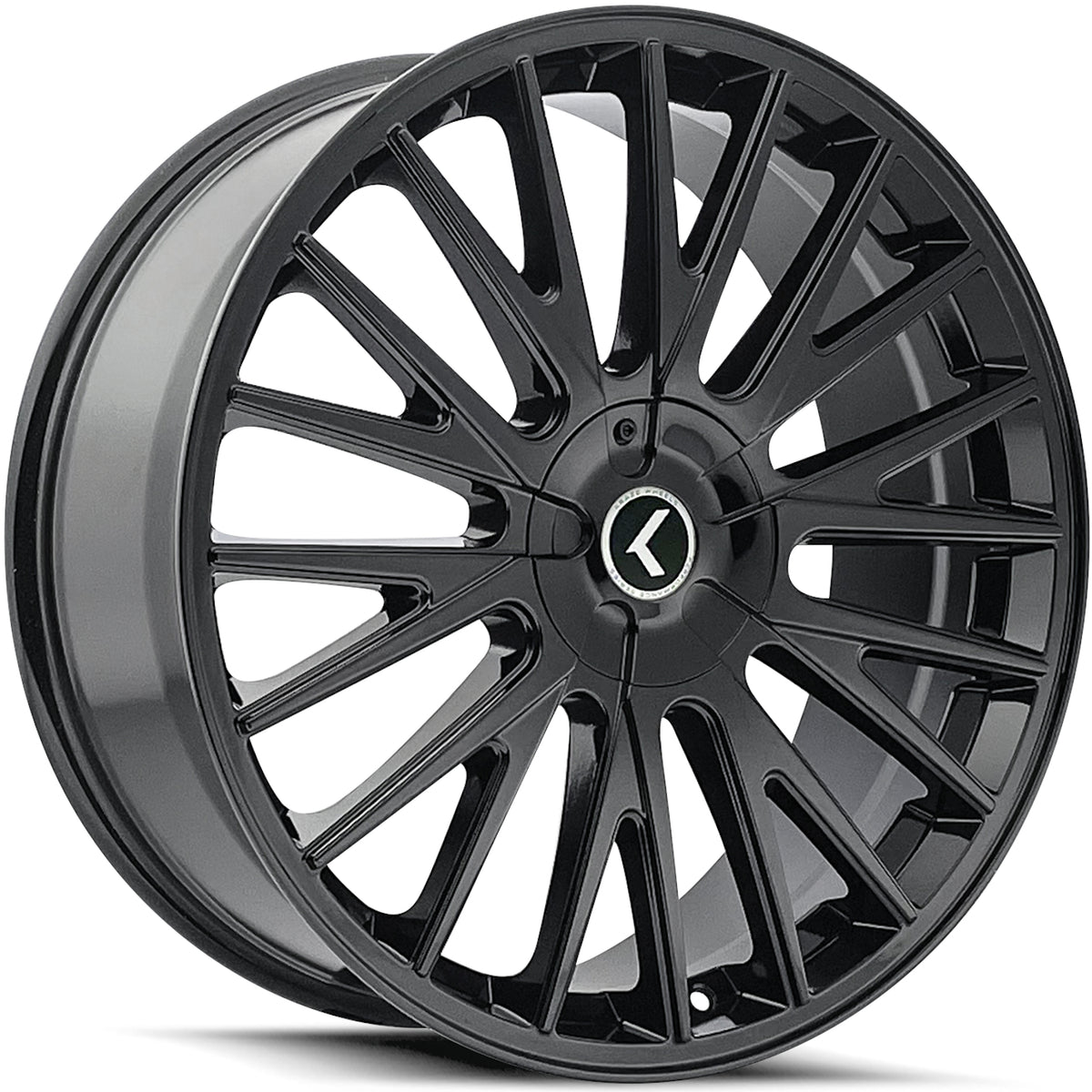 Kraze DOUBLE DOWN KR185 Gloss Black wheel