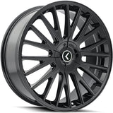 Kraze DOUBLE DOWN KR185 Gloss Black wheel