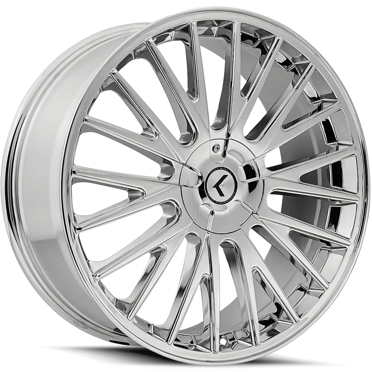 Kraze Double Down Chrome wheel