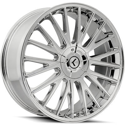 Kraze Double Down Chrome wheel