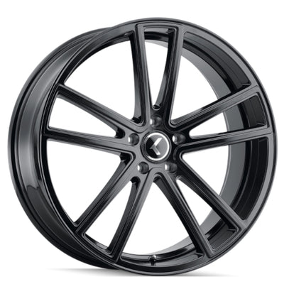 Kraze LUSSO KR190 Gloss Black wheel
