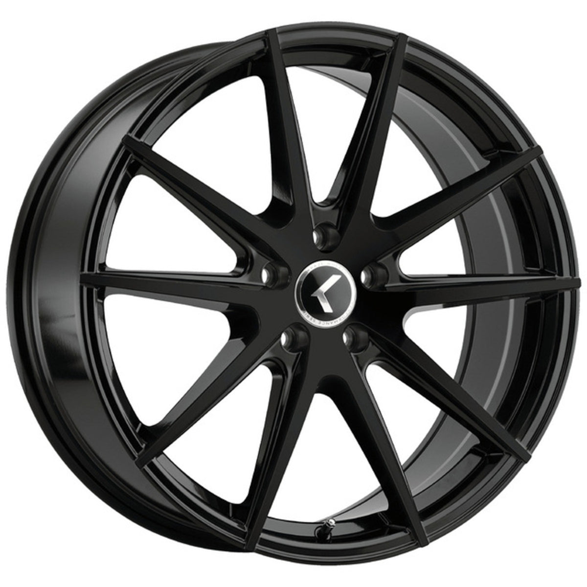 Kraze TURISMO KR193 Gloss Black wheel