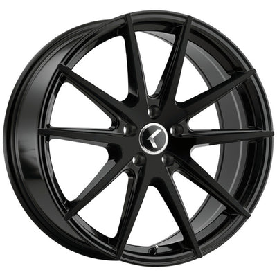 Kraze TURISMO KR193 Gloss Black wheel