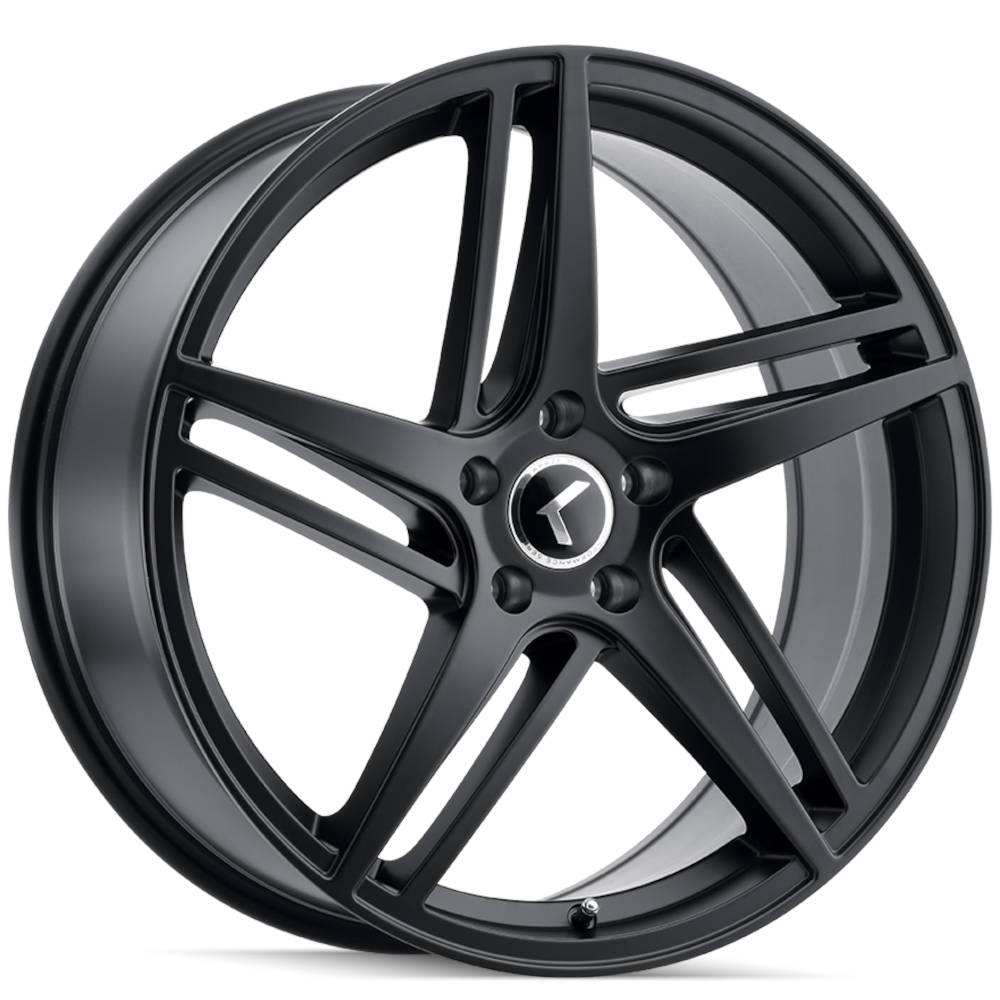 Kraze Milano Satin Black wheel
