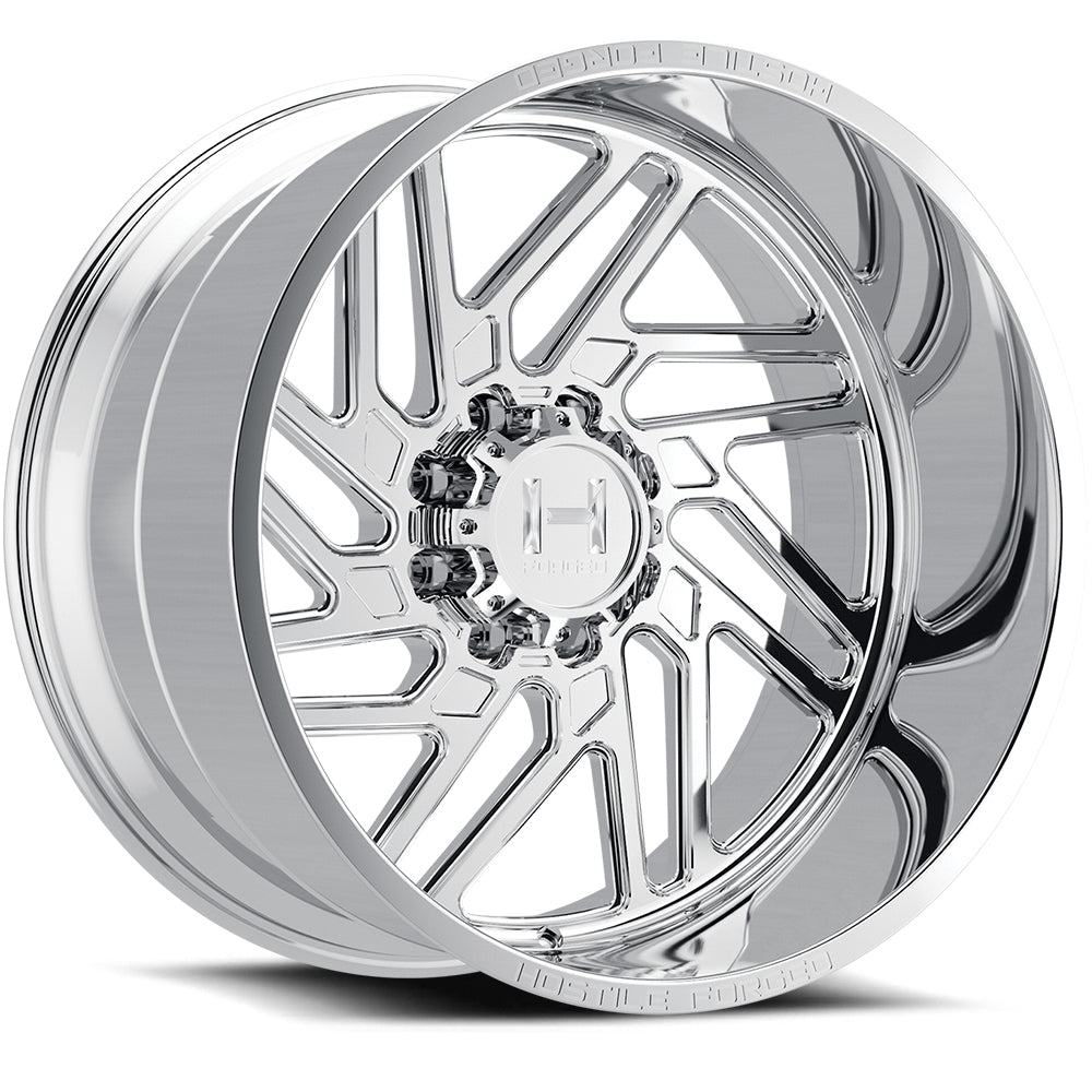 Hostile Forged Jigsaw Polished wheel