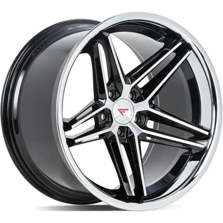 Ferrada CM1 Black/Machined/Chrome wheel