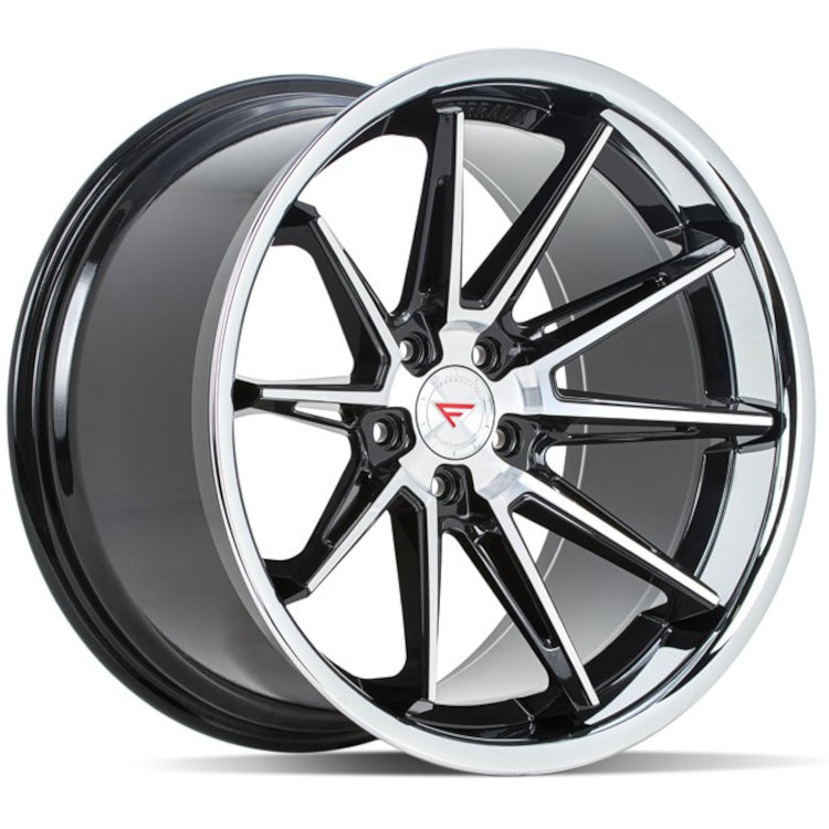 Ferrada CM2 Black/Machined/Chrome wheel