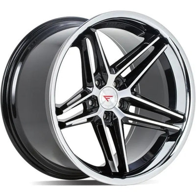 Ferrada CM1 Black/Machined/Chrome wheel