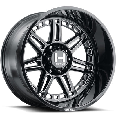 Hostile Lunatic Black/Milled wheel