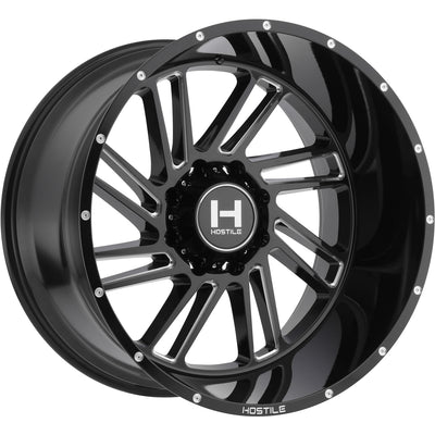 Hostile H110 STRYKER Black/Milled wheel