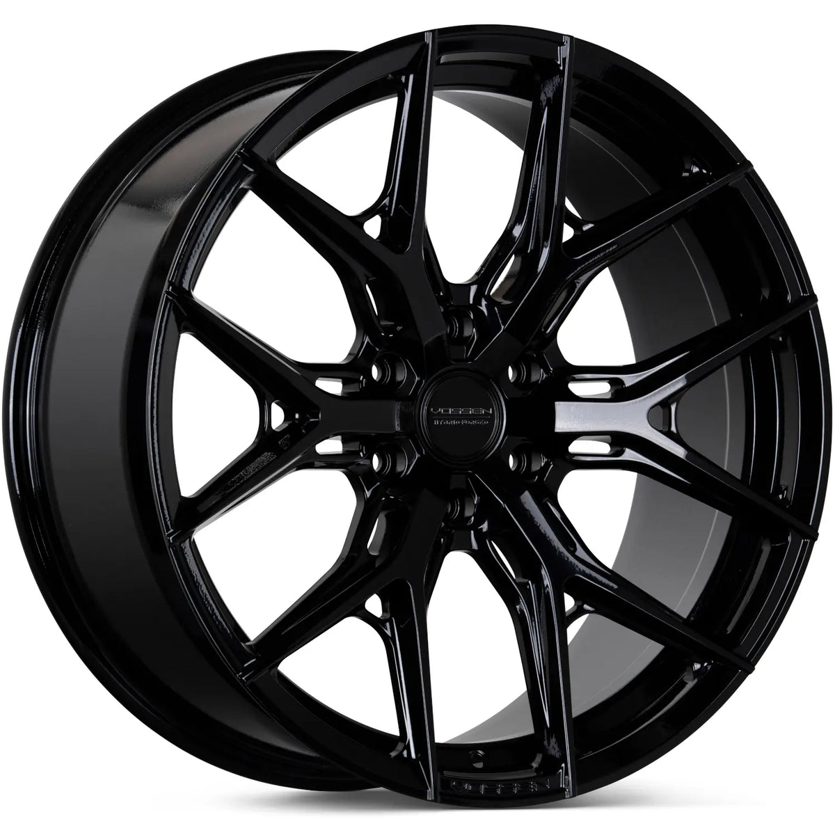 Vossen HF6-4 Black wheel