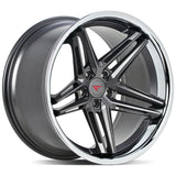 Ferrada CM1 Graphite/Chrome wheel