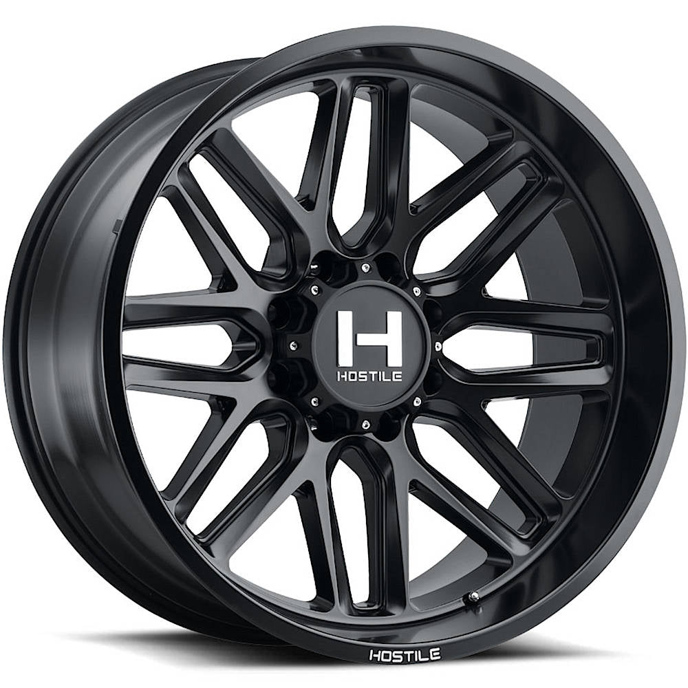 Hostile Vulcan Black wheel