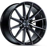 Vossen HF6-1 Black/Machined wheel
