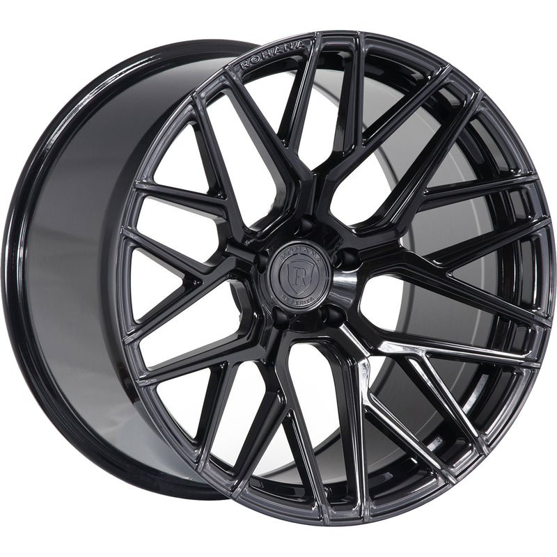 Rohana Rfx20 Rims Rohana RFX10 20x11 +33 Gloss Black — TFS Wheels