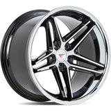 Ferrada CM1 Black/Machined/Chrome wheel