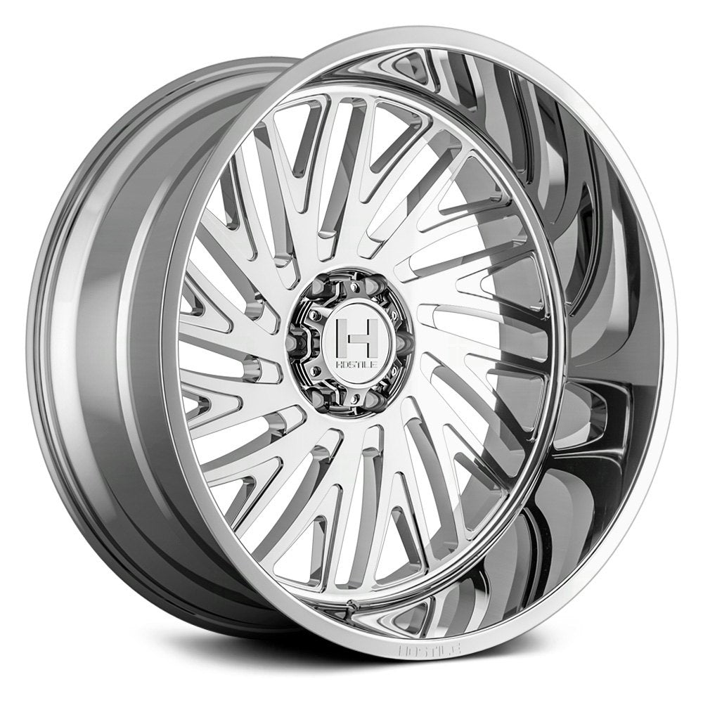 Hostile H131 SYCLONE Chrome wheel