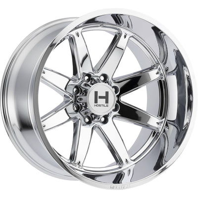 Hostile H109 ALPHA Chrome wheel